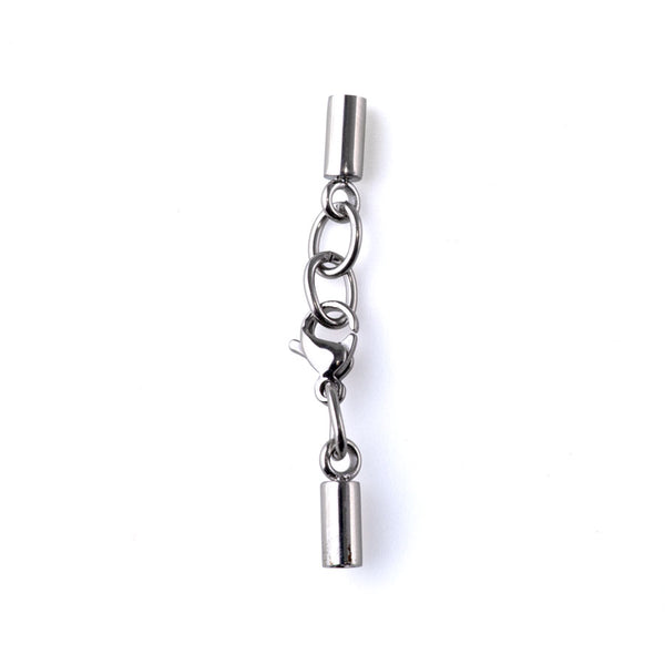 Glu-N-Go End Caps in Smooth Stainless Steel with 2mm Hole
