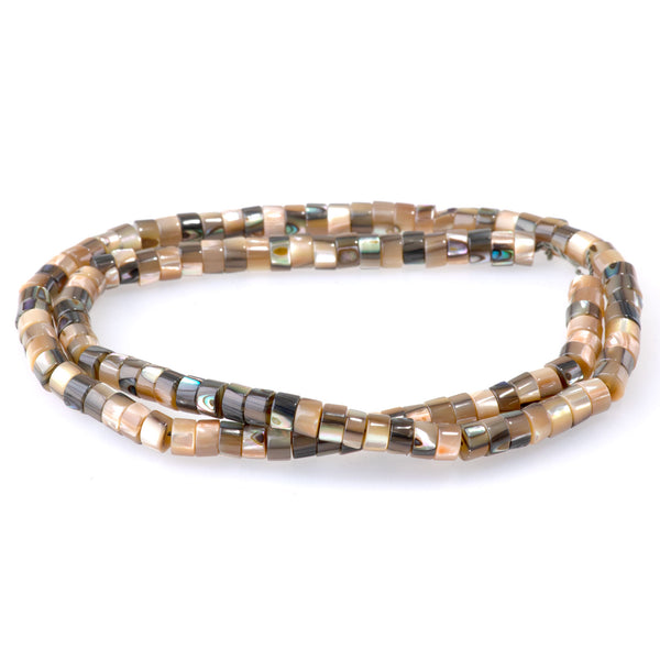 Abalone Shell 5mm Heishi - 15-16 Inch