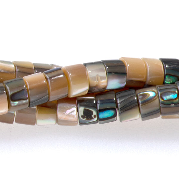 Abalone Shell 5mm Heishi - 15-16 Inch