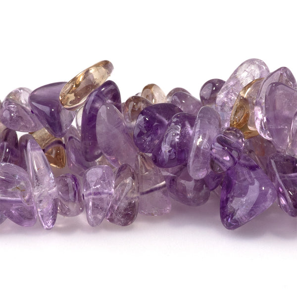Ametrine 3x7-6x12mm Chip - 15-16 Inch