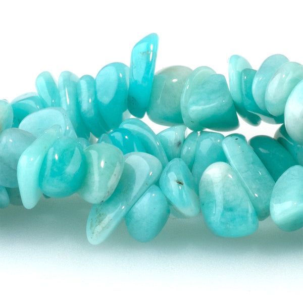 Amazonite 3x9-5x11mm Chip - 15-16 Inch