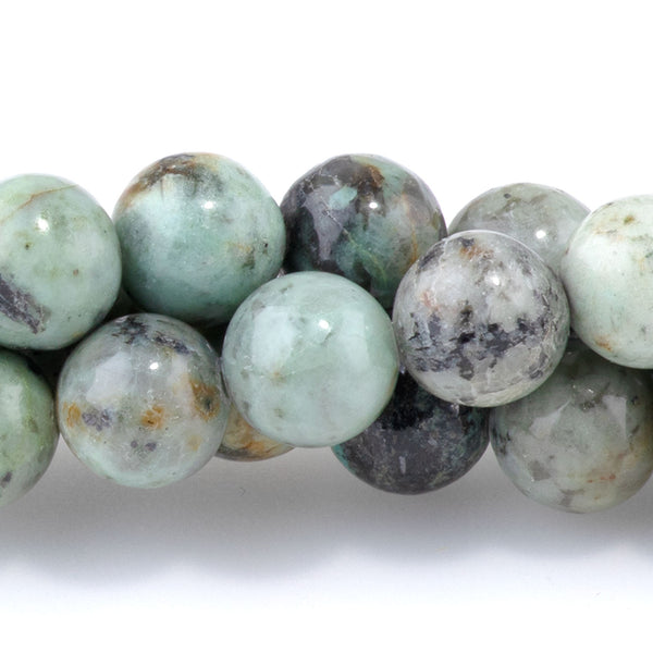 African Turquoise 8mm Round - 8-Inch