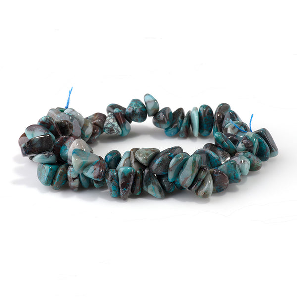 Azurite 5x12-8x16mm Chip - 15-16 Inch