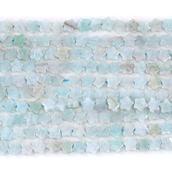 Brazilian Amazonite 6mm Star - 15-16 Inch