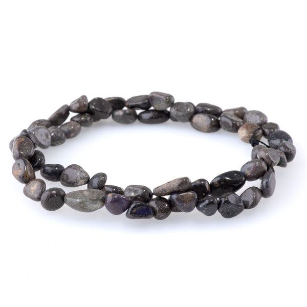 Black Opal 7x9-8x10mm Pebble - 15-16-Inch