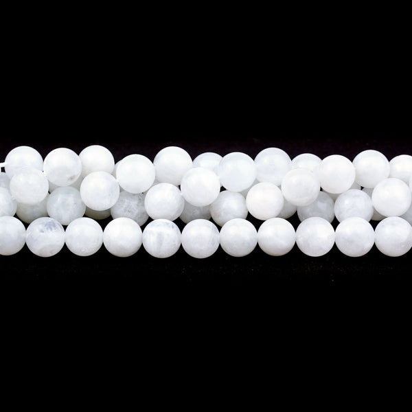 Blue Moonstone 8mm Round - 15-16 Inch 