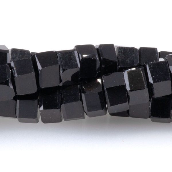 Black Obsidian 6mm Hexagon - 15-16 Inch
