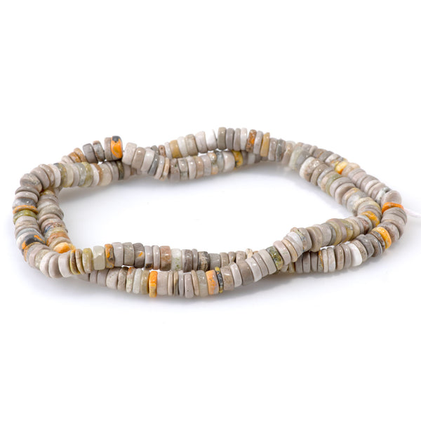 Bumble Bee Jasper 8mm Irregular Tyre - 15-16 Inch