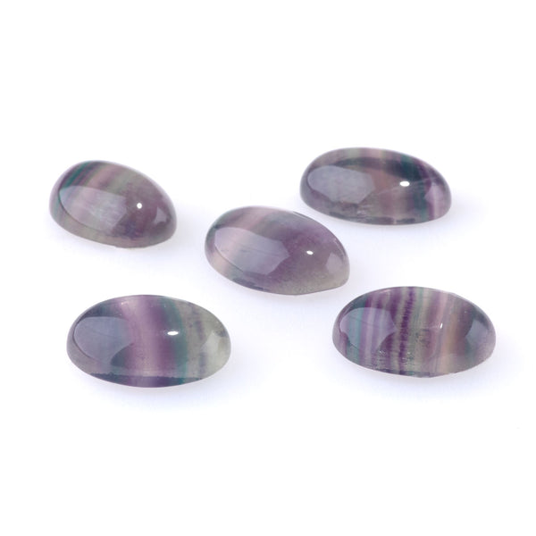 Fluorite 13x18mm AAA Grade Oval Cabochon