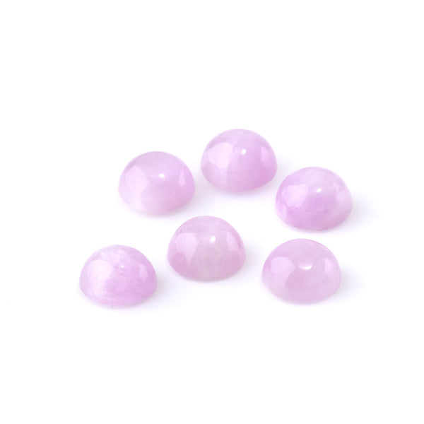 Kunzite 12mm Coin AAA Grade Cabochon