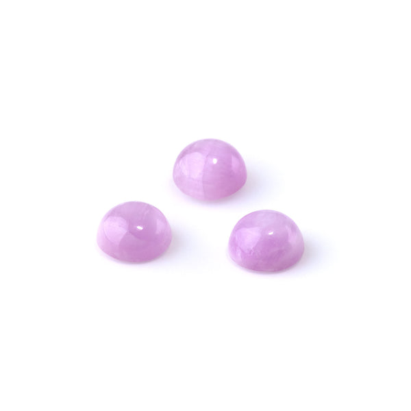 Kunzite 12mm Coin AAA Grade Cabochon