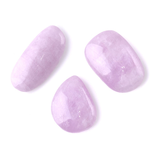 Kunzite 13-22x24-29mm A Grade Medium Free Form Cabochon
