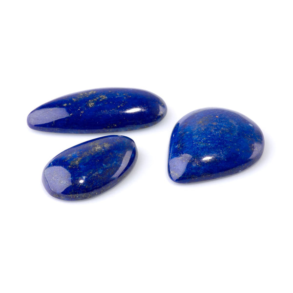 Lapis 12-20x22-34mm AAA Grade Medium Free Form Cabochon