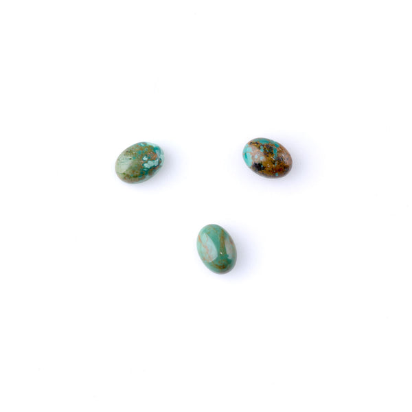 Hubei Turquoise 7x5mm Oval Cabochon