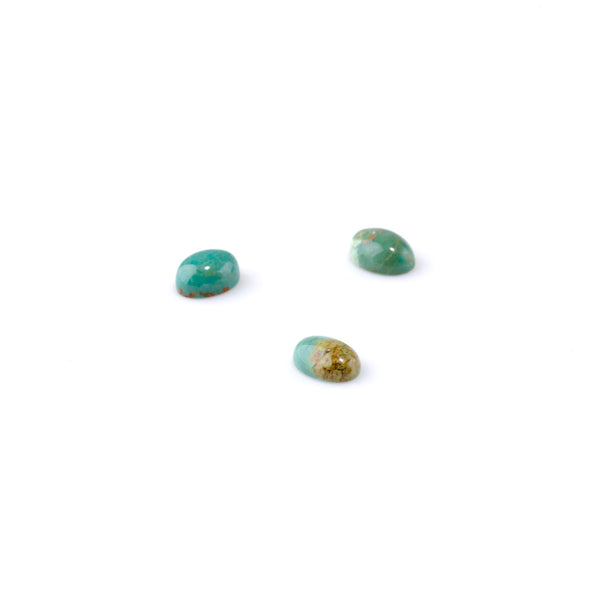 Hubei Turquoise 7x5mm Oval Cabochon