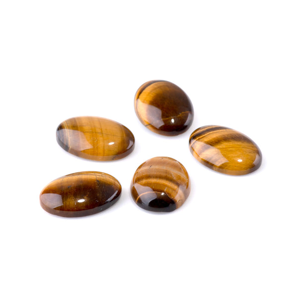 Tiger Eye 13x18mm A Grade Oval Cabochon