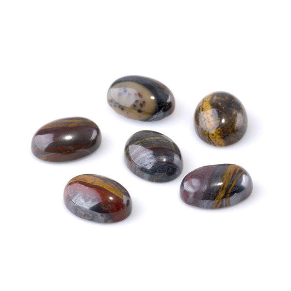 TIger Iron 12x16mm Oval Cabochon