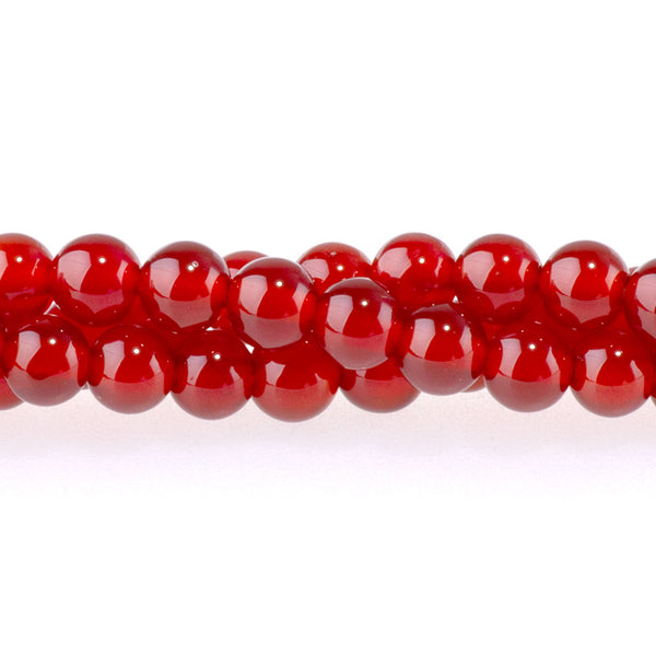Carnelian 4mm Round - 15-16 Inch