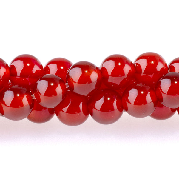 Carnelian 6mm Round - 15-16 Inch