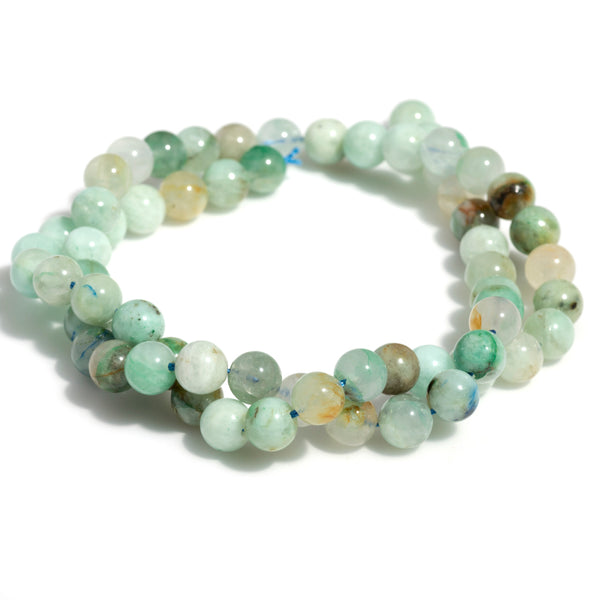 Australian Chrysoprase 6mm Round - 15-16 Inch