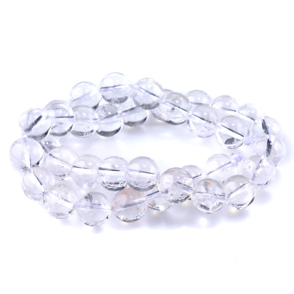 Crystal Quartz 10mm Round A Grade - 15-16 Inch
