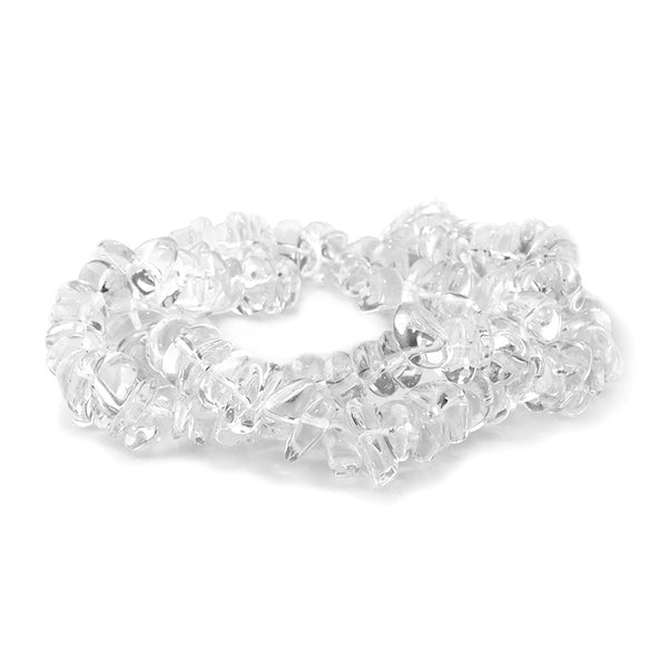 Crystal Quartz 6x9-7x10mm Chip - 15-16 Inch