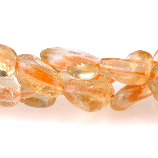 Citrine 7x9-8x10mm Pebble A Grade - 15-16-Inch