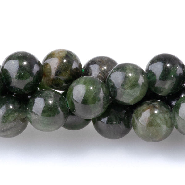 Diopside 6mm Round - 15-16 Inch