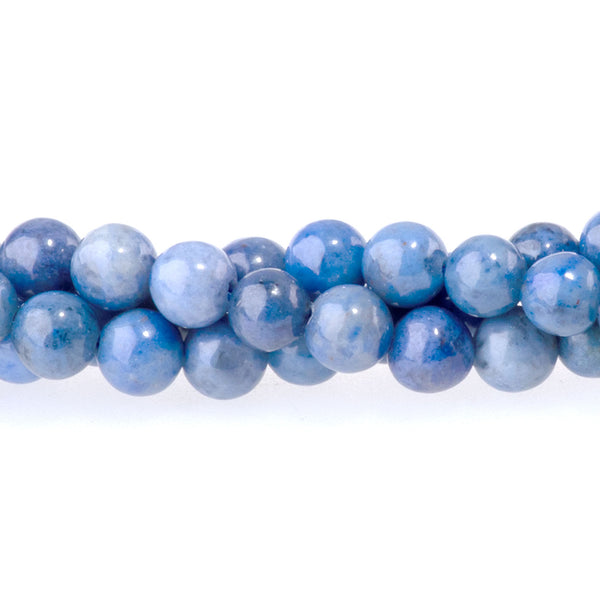Dumortierite 4mm Round AAA Grade - 15-16 Inch