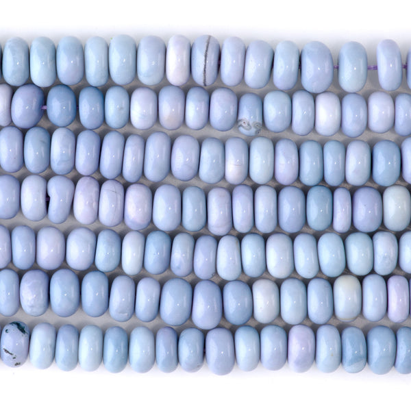 Opal (Dyed) 8-9mm Blue & Purple Irregular Rondelle - 15-16 Inch