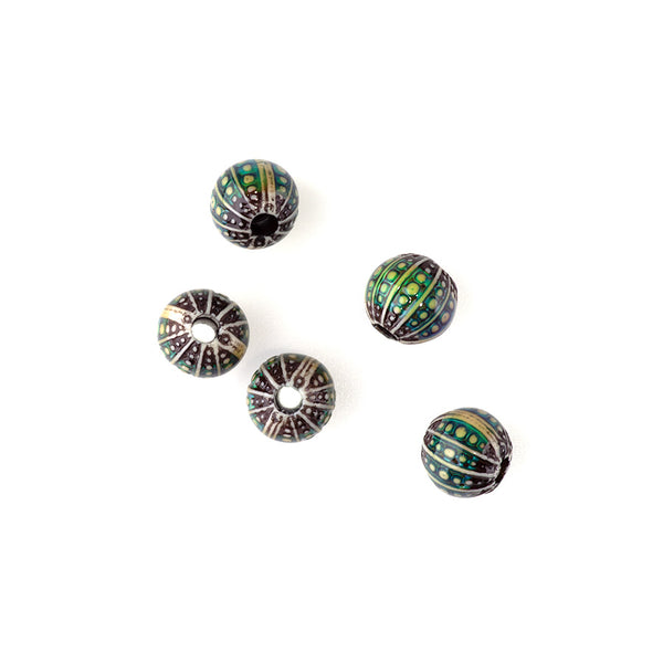 Mood Beads 11x11mm Sea Orb - 5 Beads
