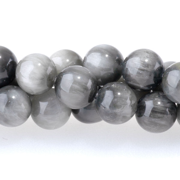 Eagle Eye Stone 6mm Round - 15-16 Inch