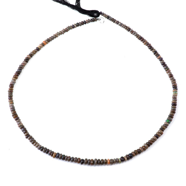 Ethiopian Opal 1x2-3x5mm Graduated Irregular Rondelle - 15-16 Inch