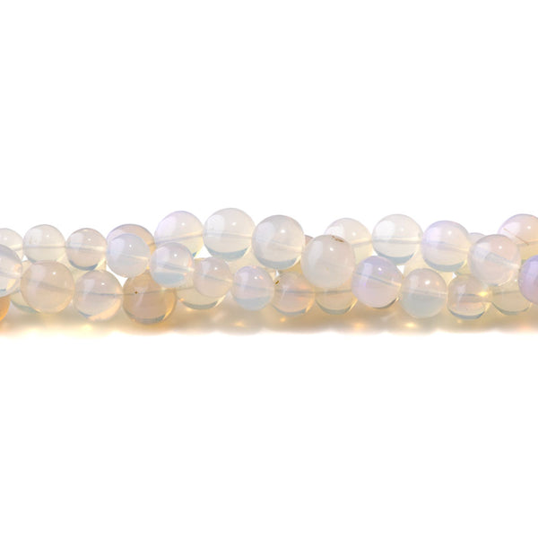 Ethiopian Opal 5-9mm Graduated Round - 16-17 Inch