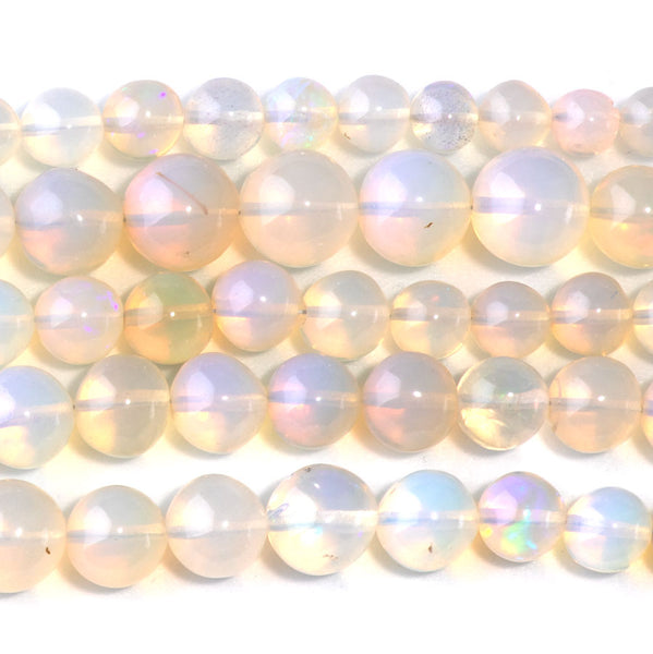 Ethiopian Opal 5-9mm Graduated Round - 16-17 Inch