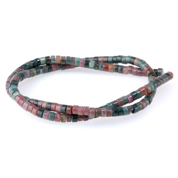 Fancy Jasper 2x4mm Heishi - 15-16 Inch