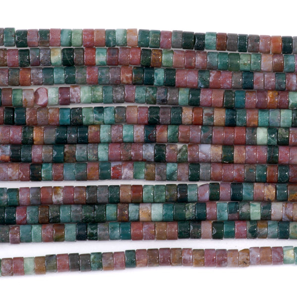 Fancy Jasper 2x4mm Heishi - 15-16 Inch