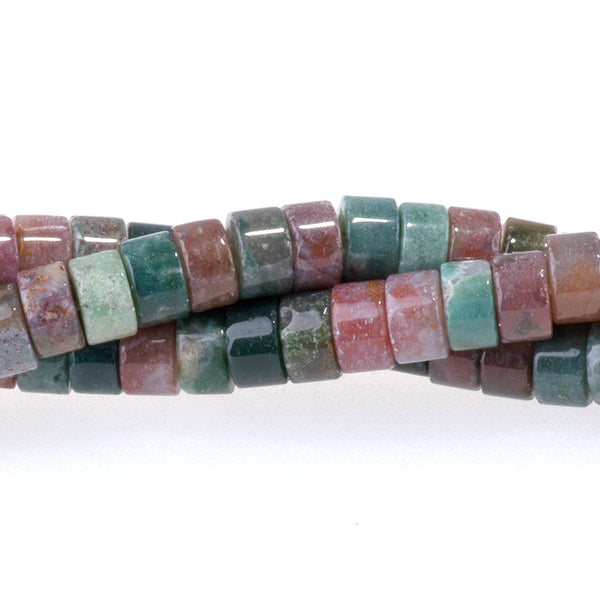 Fancy Jasper 2x4mm Heishi - 15-16 Inch
