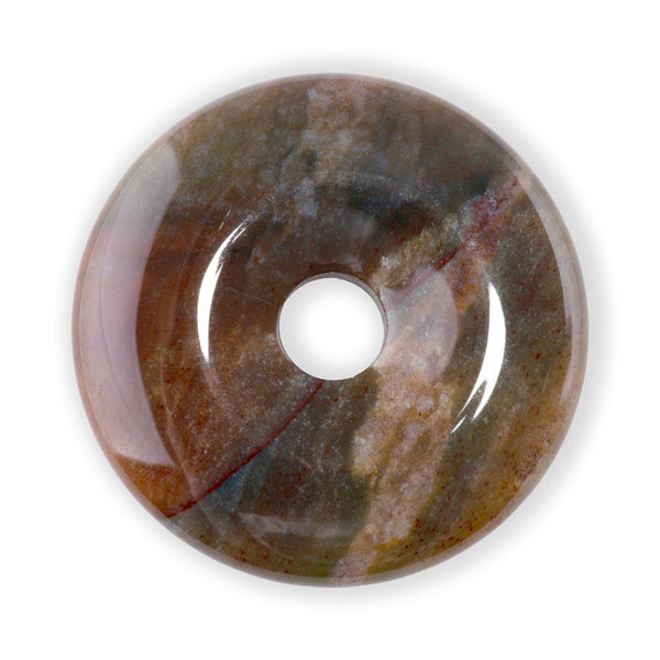 Fancy Jasper 40mm Donut Pendant
