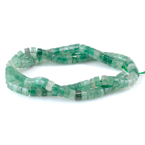 Green Aventurine 3x6mm Heishi - 15-16 Inch