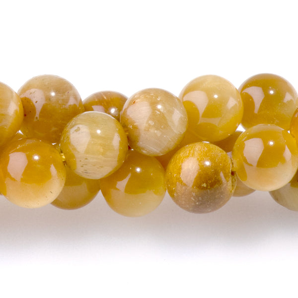 Golden Tiger Eye 6mm Round - 15-16 Inch