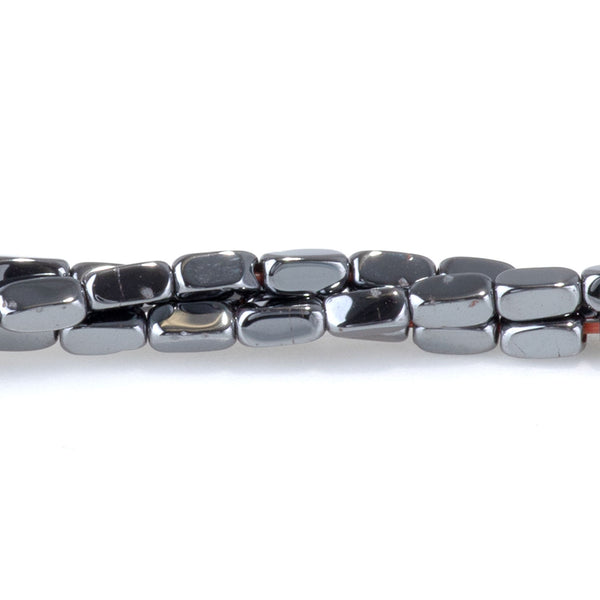 Hematite 2x4 Cut Nugget 15-16 Inch