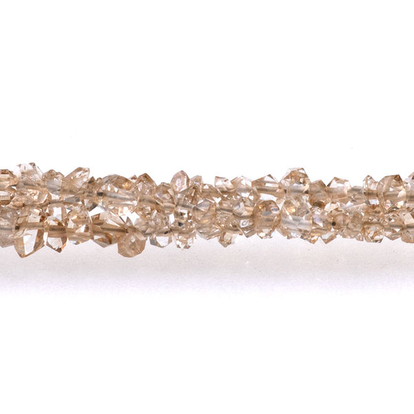Beige Herkimer Quartz 1-3mm Point - 15-16 Inch