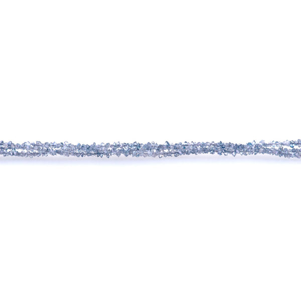 Blue Herkimer Quartz 1-3mm Point - 15-16 Inch