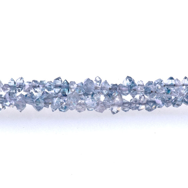 Blue Herkimer Quartz 1-3mm Point - 15-16 Inch