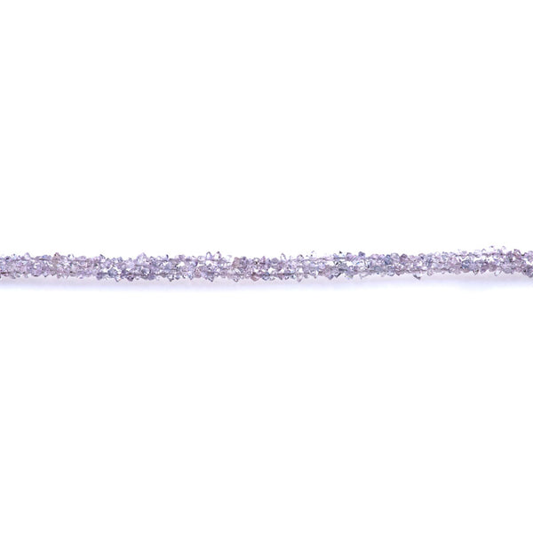 Lavender Herkimer Quartz 1-3mm Point - 15-16 Inch