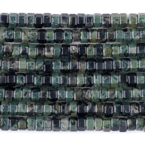 Kambaba Jasper 6mm Hexagon - 15-16 Inch