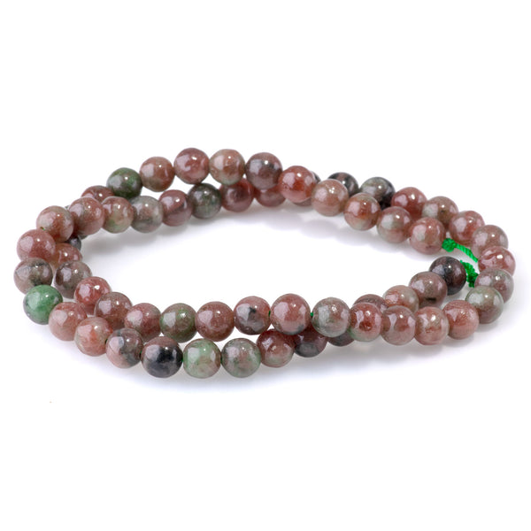 Kashgar Garnet 6mm Round - 15-16 Inch