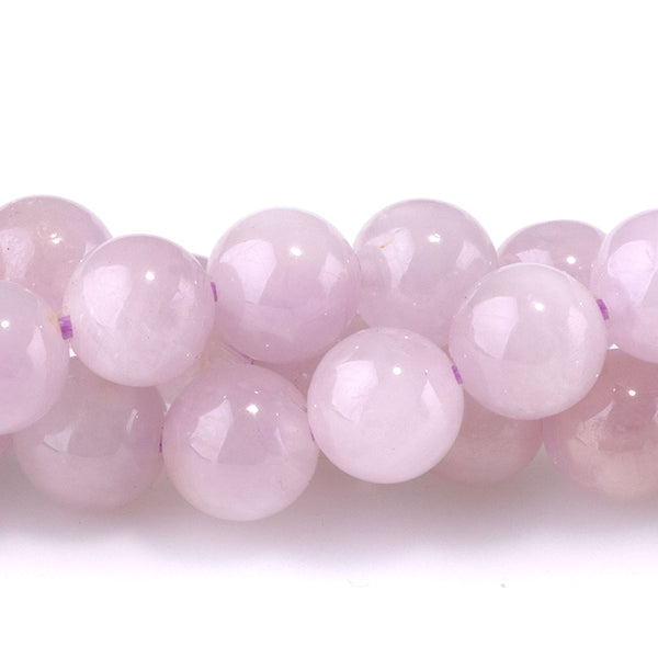 Kunzite 6mm Round AA Grade - 15-16 Inch