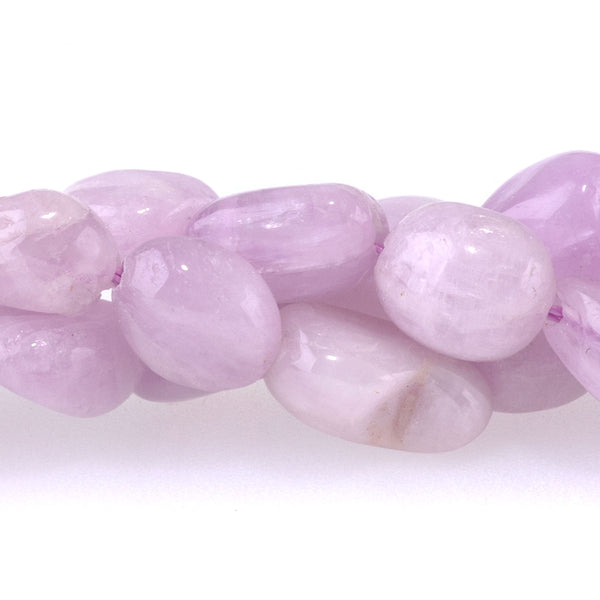 Kunzite 7x9-8x10mm Pebble A Grade - 15-16-Inch